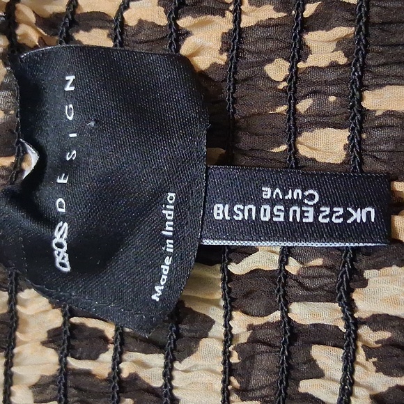 ASOS Leopard Print Maxi Dress EUC - Picture 9 of 14